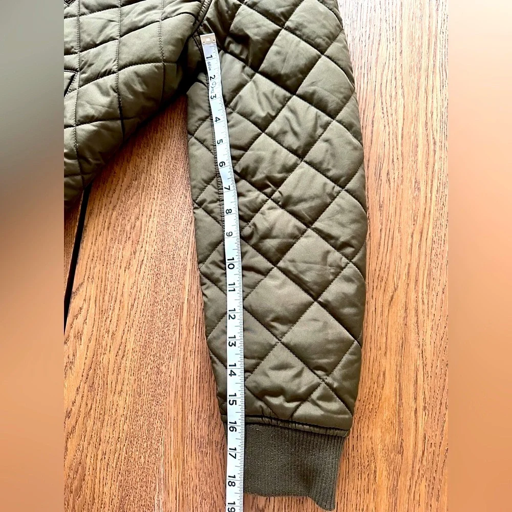 BANANA REPUBLIC HYDRORÉSISTANT DIAMOND QUILTED JACKET Size Small - Picture 12 of 15